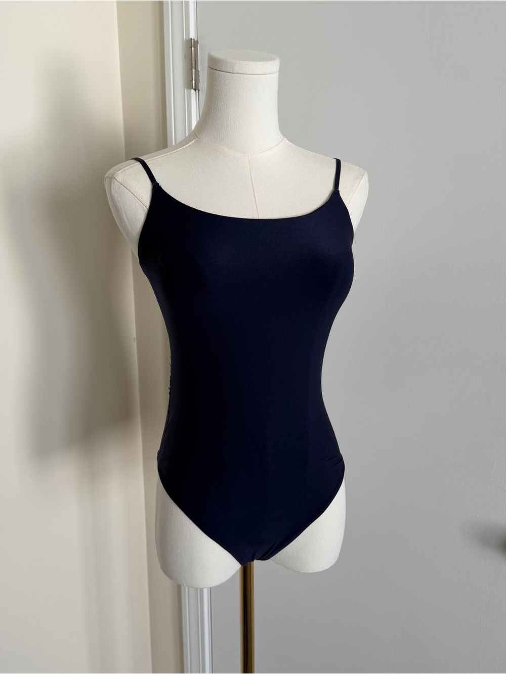 Smoothez by Aerie Navy Blue Seamless Real Good Tank Top Bodysuit